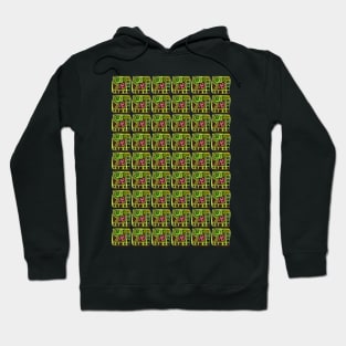 hand drawn doodle art pattern Hoodie